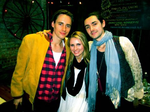 Reeve Carney performing together with his talented sibling